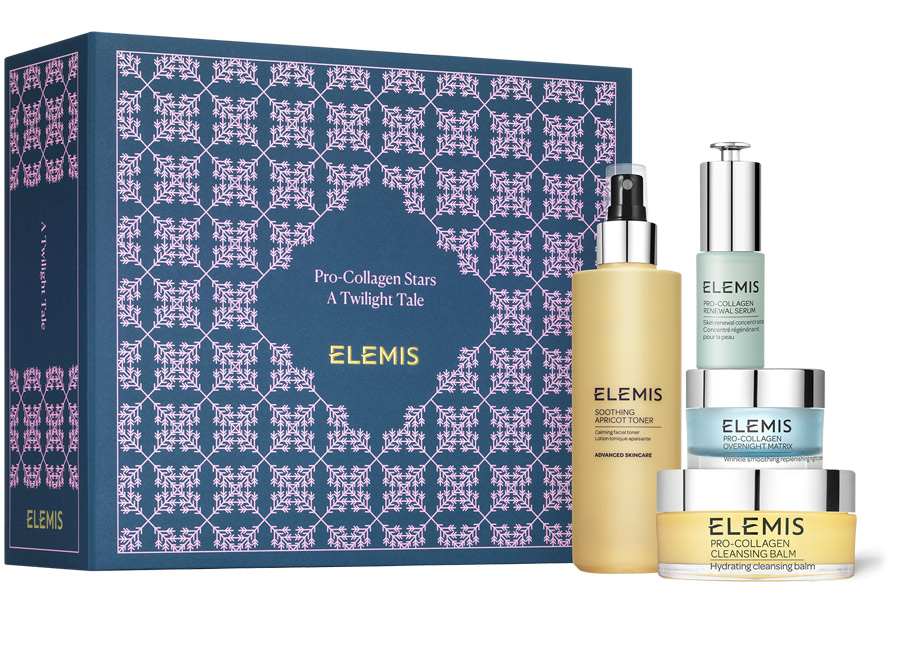 elemis gift set with 4 products 
