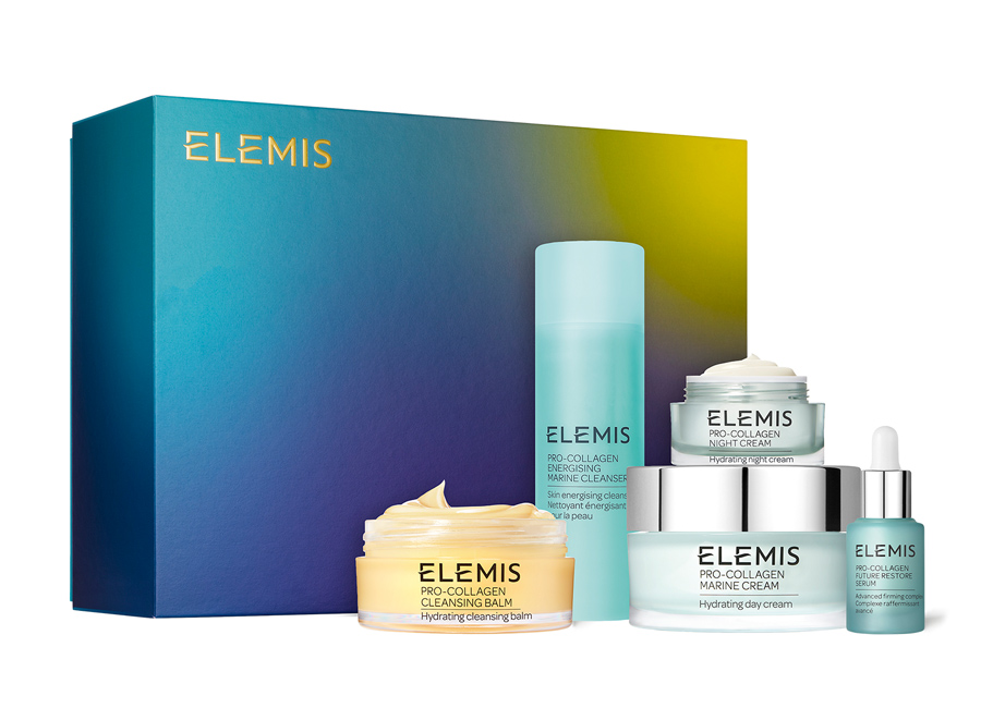elemis gift set with 4 products 