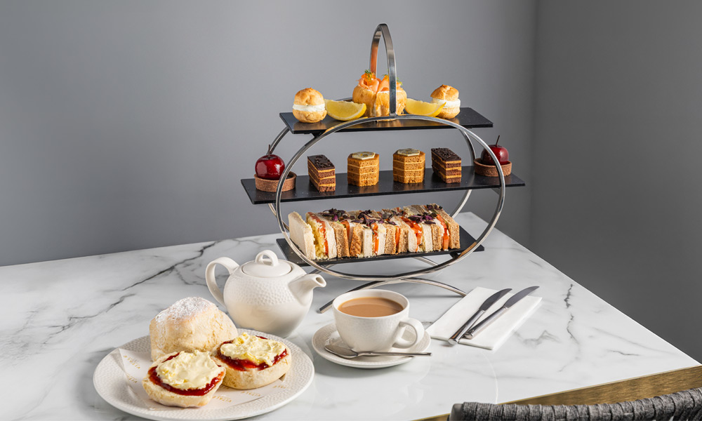 afternoon tea including sandwiches