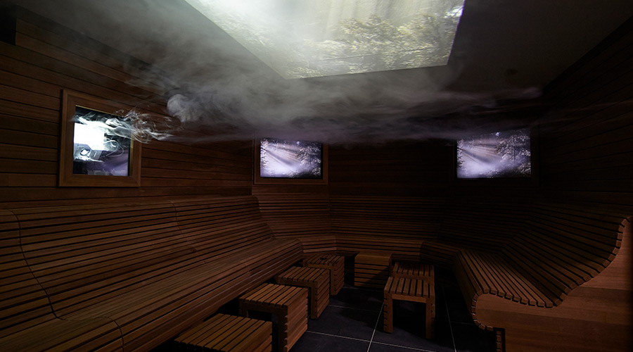 wooden experience room
